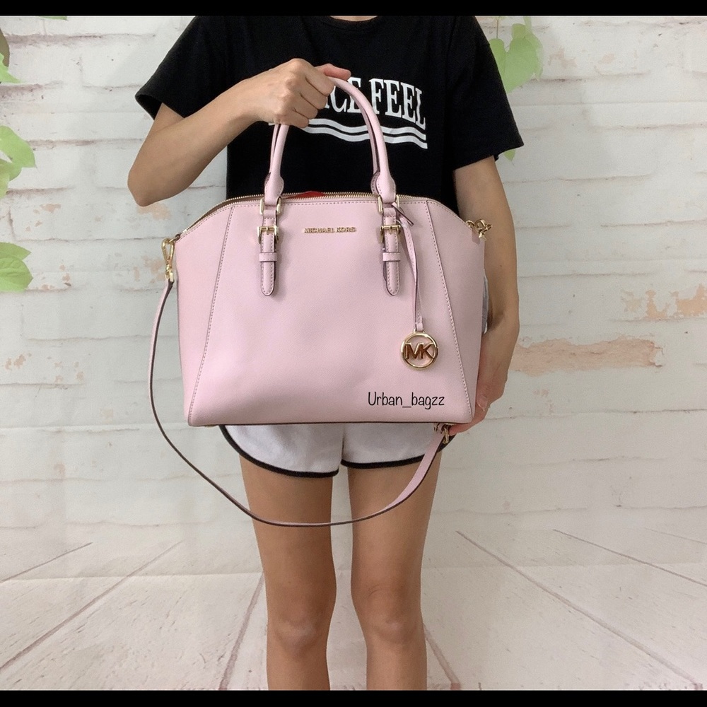 Michael Kors Ciara Large Top Zip Satchel Set - Picture 2 of 13